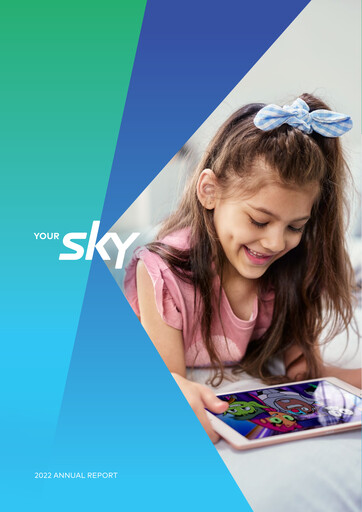 Thumbnail SKY Network Television Limited Annual Report 2022