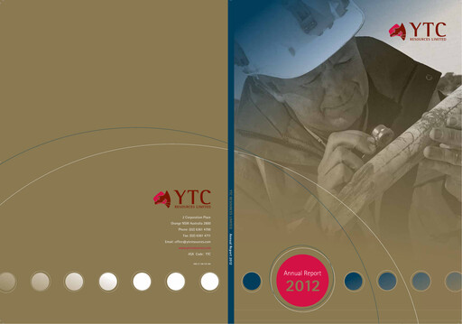 Thumbnail Aurelia Metals Annual Report 2012