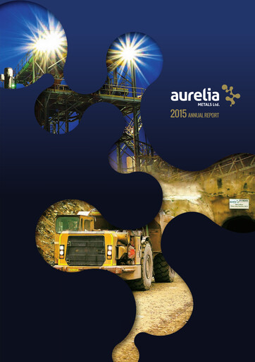 Thumbnail Aurelia Metals Annual Report 2015