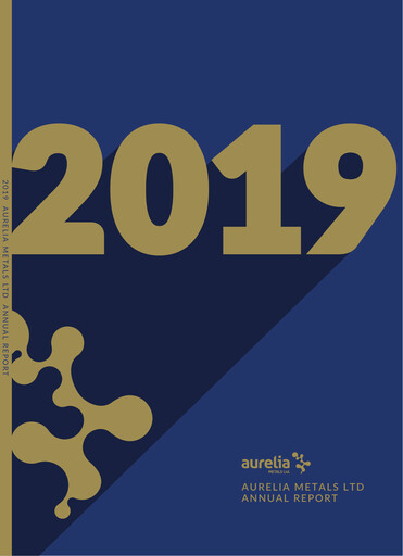 Thumbnail Aurelia Metals Annual Report 2019