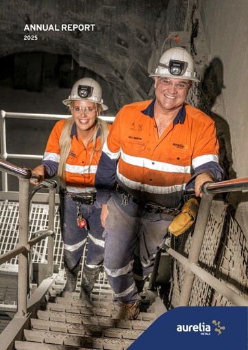 Thumbnail Aurelia Metals Annual Report 2025