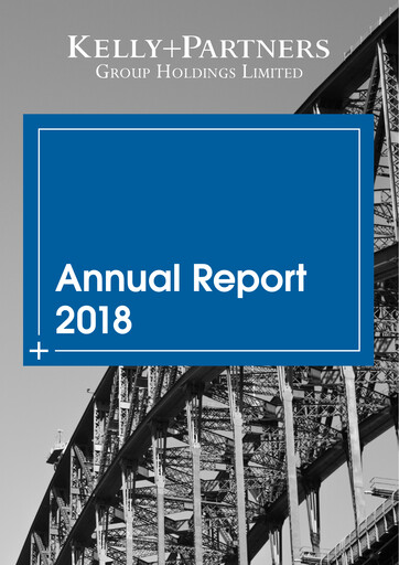 Thumbnail Kelly Partners Group Annual Report 2018