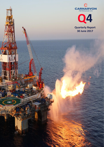 Thumbnail Carnarvon Energy Quarterly Report 2017-q2