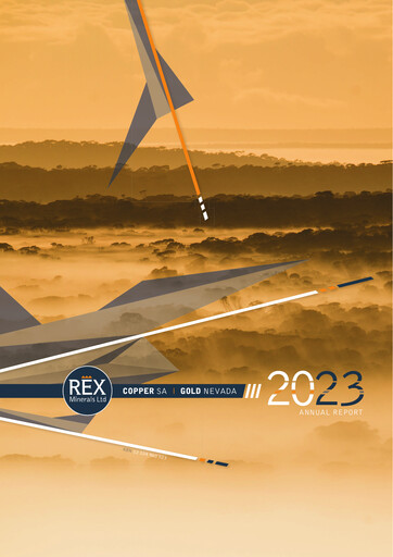 Vorschaubild Rex Minerals Jahresbericht 2023