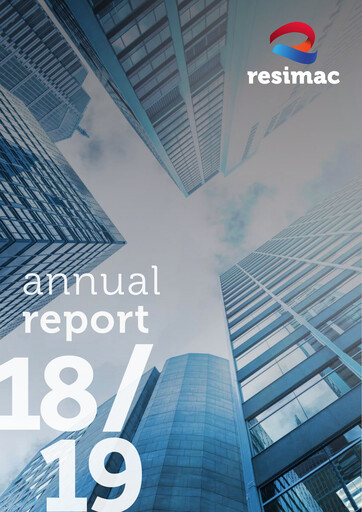Thumbnail Resimac Group Limited Annual Report 2018-2019