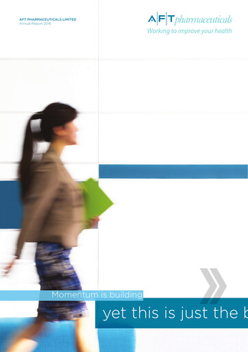 Miniature AFT Pharmaceuticals Rapport annuel 2016