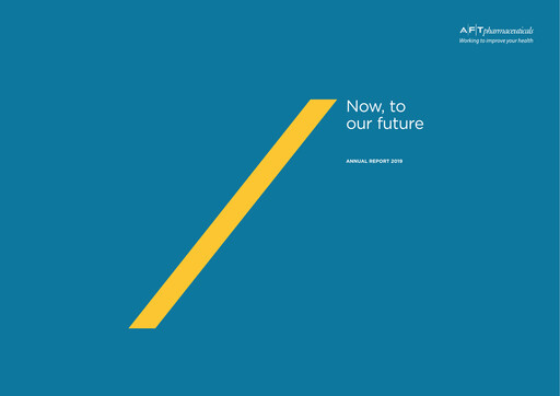 Miniature AFT Pharmaceuticals Rapport annuel 2019
