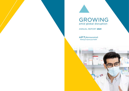 Miniature AFT Pharmaceuticals Rapport annuel 2021