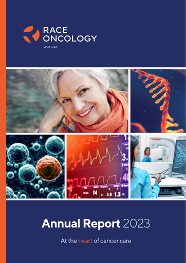 Thumbnail Race Oncology Annual Report 2023
