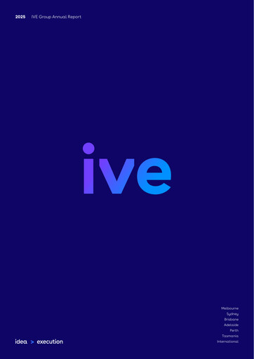 Thumbnail IVE Group Annual Report 2025