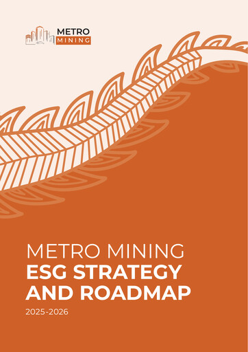 Thumbnail Metro Mining ESG Report 2025-2026