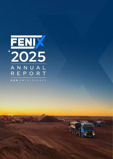 Thumbnail Fenix Resources Annual Report 2025