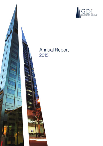 Thumbnail GDI Property Group Annual Report 2015