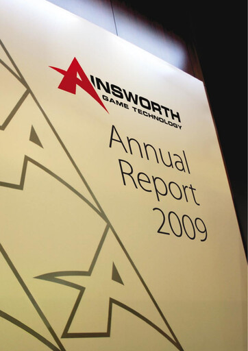 Thumbnail Ainsworth Game Technology Annual Report 2009