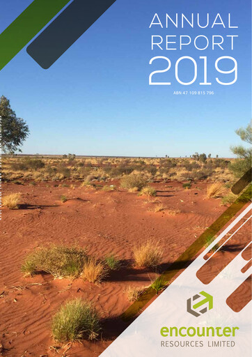 Thumbnail Encounter Resources Annual Report 2019