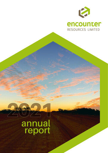 Thumbnail Encounter Resources Annual Report 2021