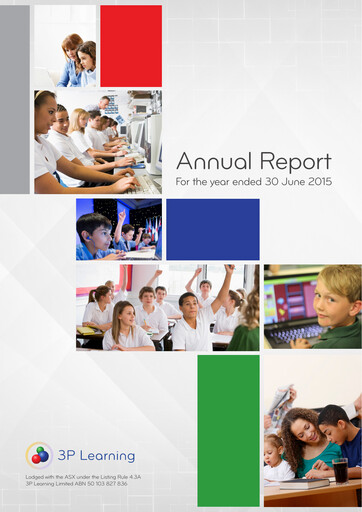 Thumbnail 3P Learning Annual Report 2015
