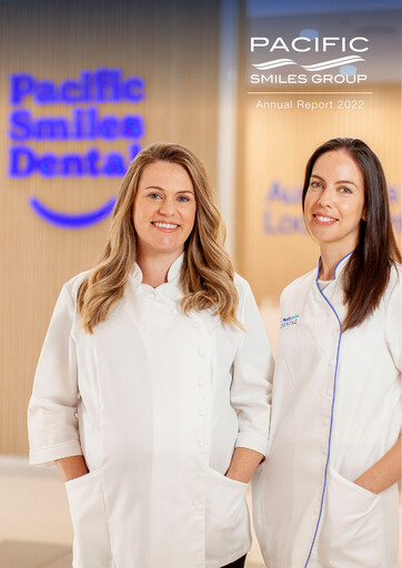 Thumbnail Pacific Smiles Group Annual Report 2022