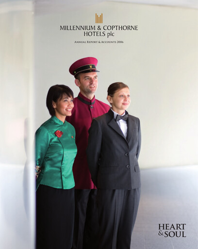 Thumbnail Millennium & Copthorne Hotels New Zealand Annual Report 2006