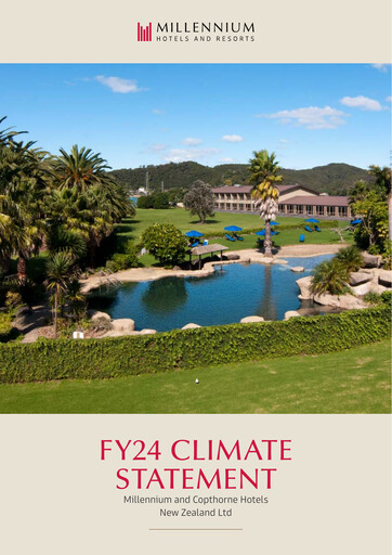 Thumbnail Millennium & Copthorne Hotels New Zealand ESG Report 2024