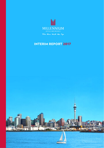 Thumbnail Millennium & Copthorne Hotels New Zealand Half-year Report 2017-h1