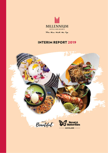Thumbnail Millennium & Copthorne Hotels New Zealand Half-year Report 2019-h1