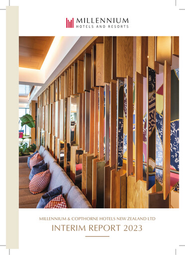 Thumbnail Millennium & Copthorne Hotels New Zealand Half-year Report 2023-h1
