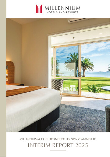 Thumbnail Millennium & Copthorne Hotels New Zealand Half-year Report 2025-h1