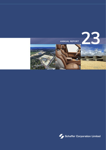 Miniature Schaffer Corporation Rapport annuel 2023