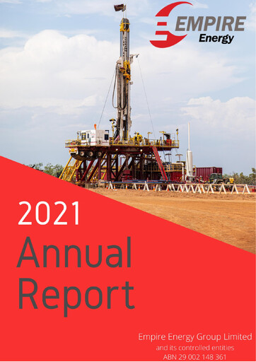 Thumbnail Empire Energy Group Annual Report 2021