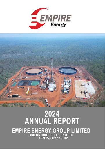 Thumbnail Empire Energy Group Annual Report 2024