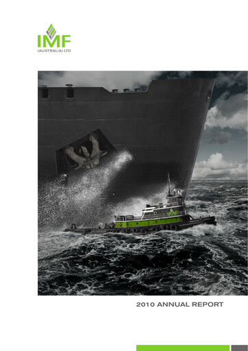 Thumbnail Omni Bridgeway Annual Report 2010