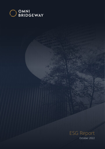 Miniature Omni Bridgeway Rapport ESG 2022