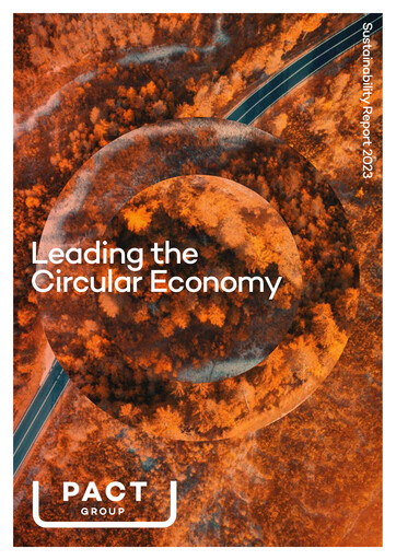 Thumbnail Pact Group Sustainability Report 2023