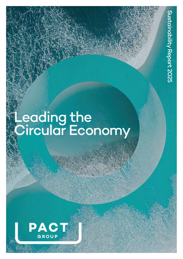 Miniature Pact Group Rapport de durabilité 2025