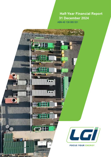 Thumbnail LGI Limited Financial Report 2025-h1