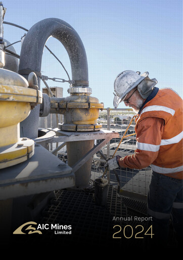 Thumbnail AIC Mines Limited Annual Report 2024