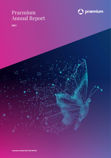 Miniature Praemium Limited Rapport annuel 2021