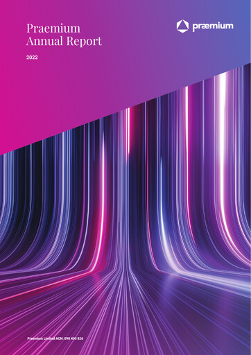 Miniature Praemium Limited Rapport annuel 2022