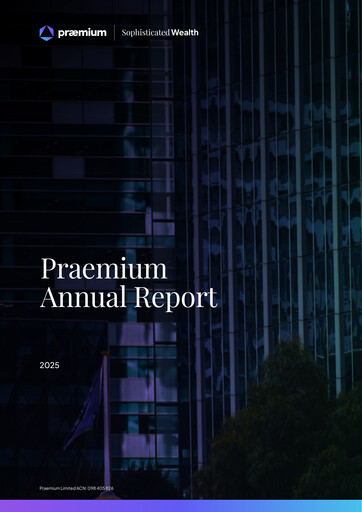 Miniature Praemium Limited Rapport annuel 2025