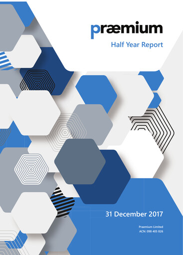 Thumbnail Praemium Limited Half-year Report 2018-h1
