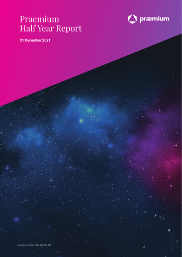 Thumbnail Praemium Limited Half-year Report 2022-h1