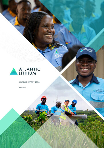 Thumbnail Atlantic Lithium Limited Annual Report 2024