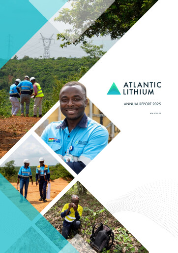 Thumbnail Atlantic Lithium Limited Annual Report 2025