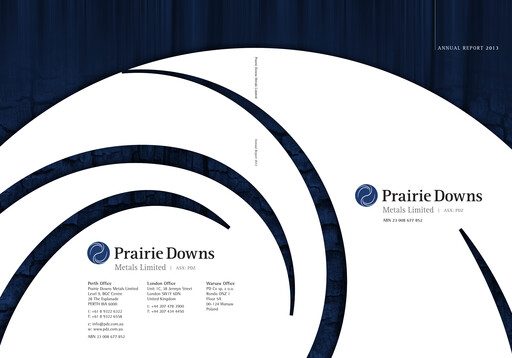 Thumbnail GreenX Metals Annual Report 2013