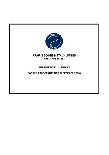 Thumbnail GreenX Metals Financial Report 2009-h1