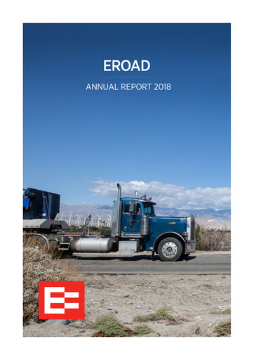 Thumbnail EROAD Limited Annual Report 2018