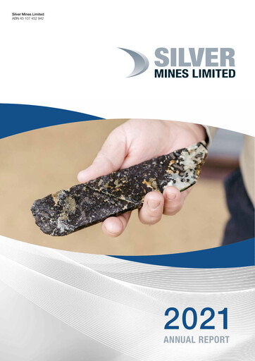 Thumbnail Silver Mines Limited Annual Report 2020-2021