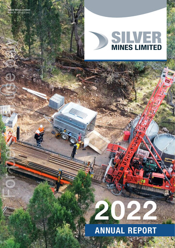 Thumbnail Silver Mines Limited Annual Report 2021-2022