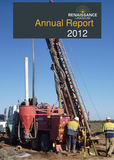 Thumbnail Renascor Resources Annual Report 2012